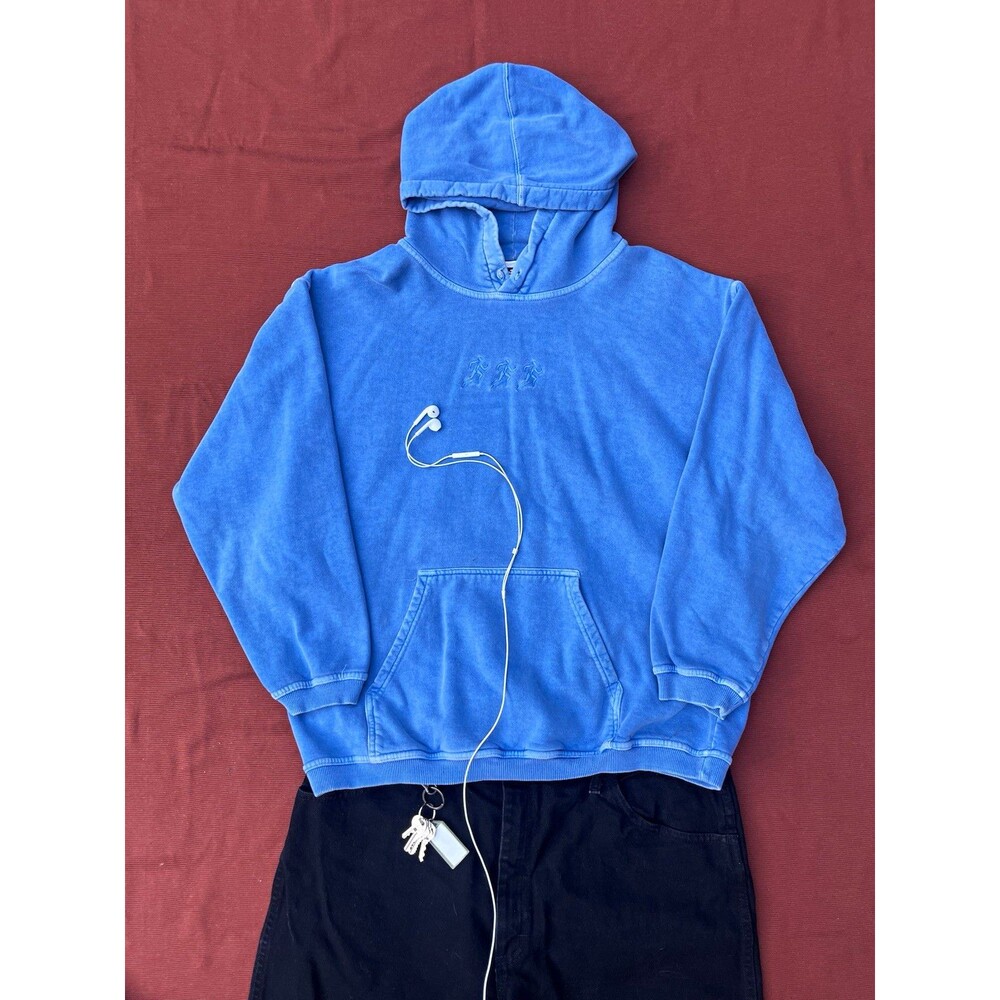 Vintage 90’s Road Runner Y2K Men's L Embroidered Hoodie